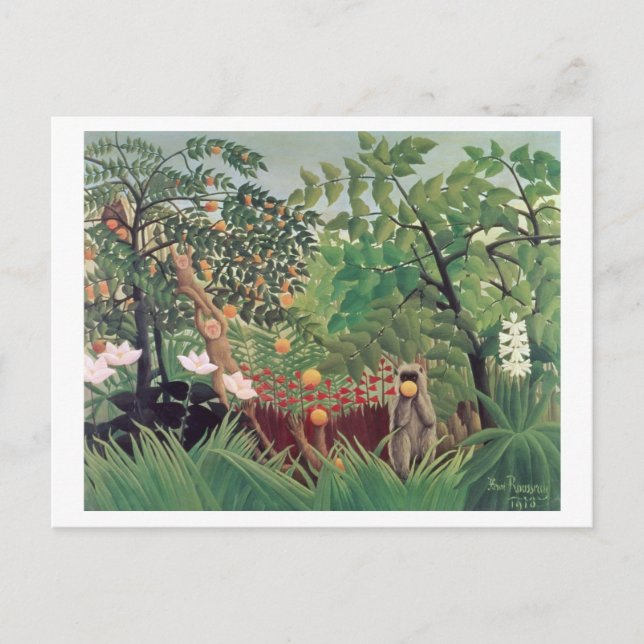 Exotic Landscape, 1910 Postkarte (Vorderseite)