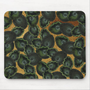Exotic Lily Blätter Muster Mousepad