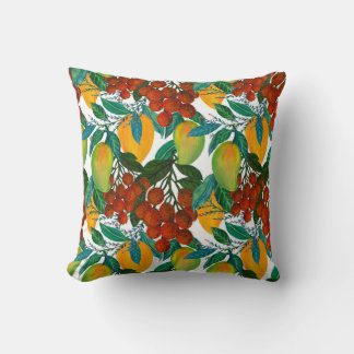 Exotic Mango: Sommer nahtlos Kissen