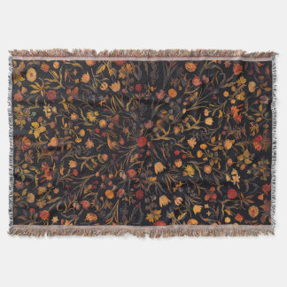 Exotic Mitternachtsblumengarten Decke