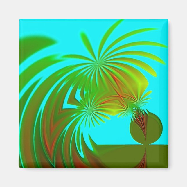 Exotic Palms Magnet (Vorne)