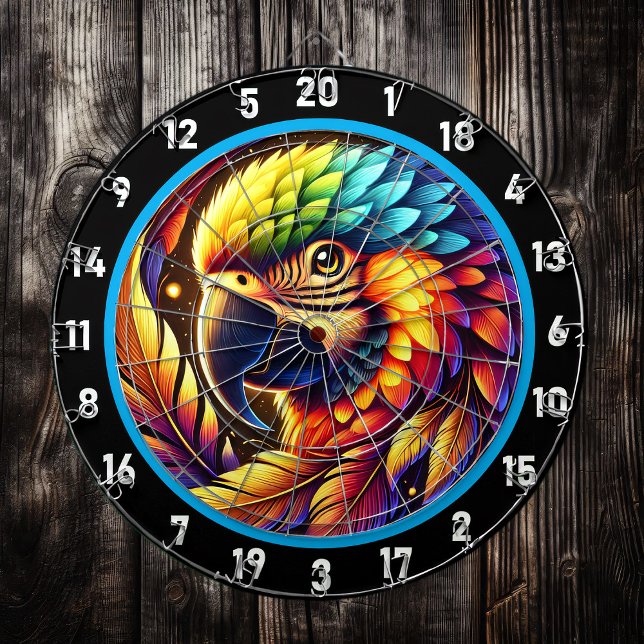 Exotic Parrot Dartboard für fette Dekoration Dartscheibe (Von Creator hochgeladen)