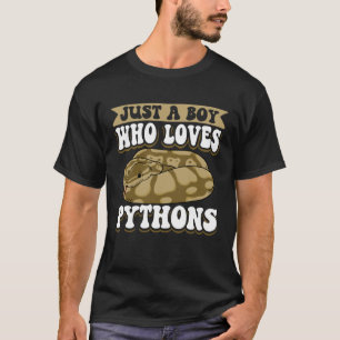 Exotic Pet Schlange Reptile Ball Python nur ein Ju T-Shirt