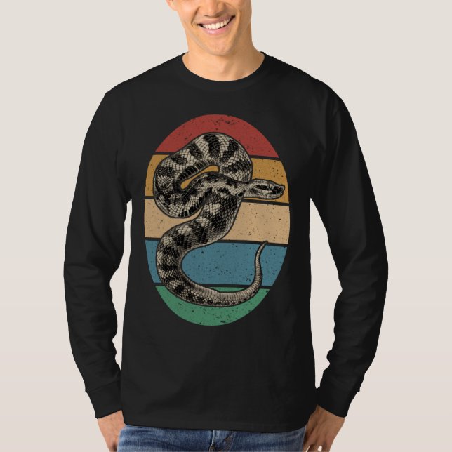 Exotic Pet Snake Reptile Ball Python Snake T-Shirt (Vorderseite)
