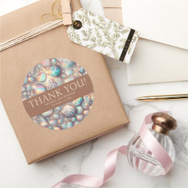 Exotic Posh Wedding Stickers