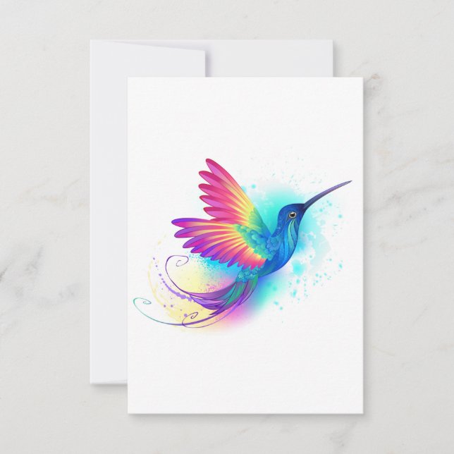 Exotic Rainbow Hummingbird (Vorderseite)