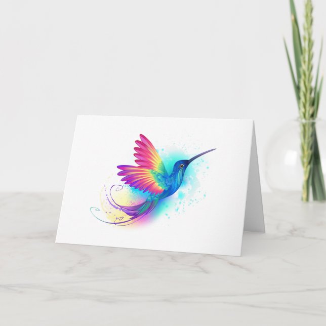 Exotic Rainbow Hummingbird (Vorderseite)