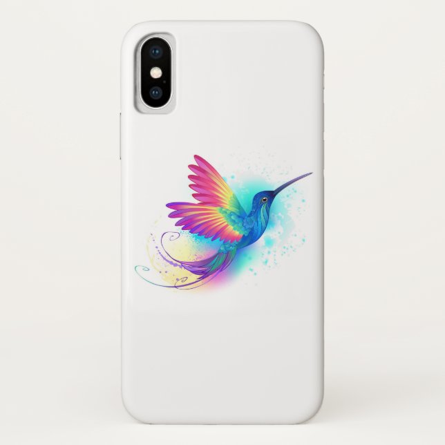 Exotic Rainbow Hummingbird Case-Mate iPhone Hülle (Rückseite)