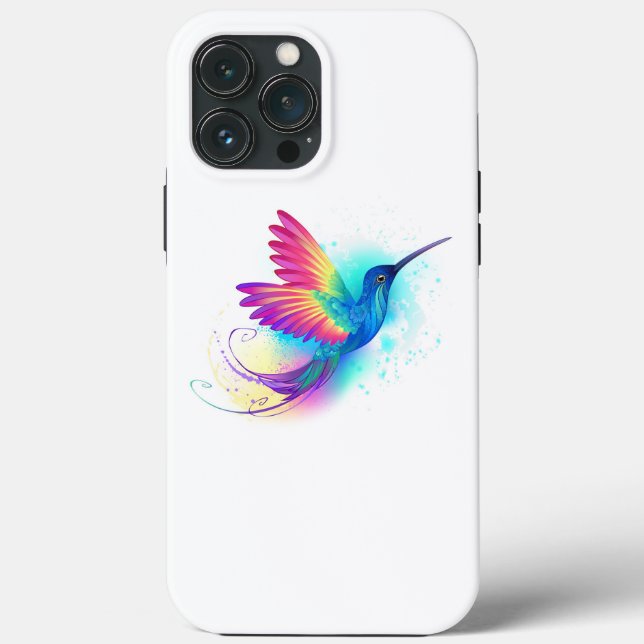 Exotic Rainbow Hummingbird Case-Mate iPhone Hülle (Rückseite)
