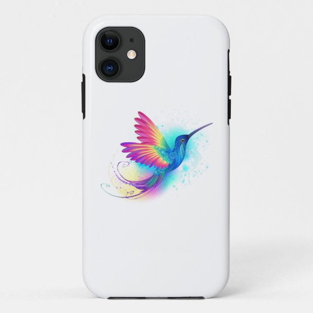 Exotic Rainbow Hummingbird Case-Mate iPhone Hülle (Rückseite)