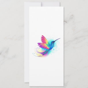 Exotic Rainbow Hummingbird Einladung