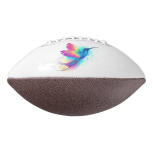 Exotic Rainbow Hummingbird Football