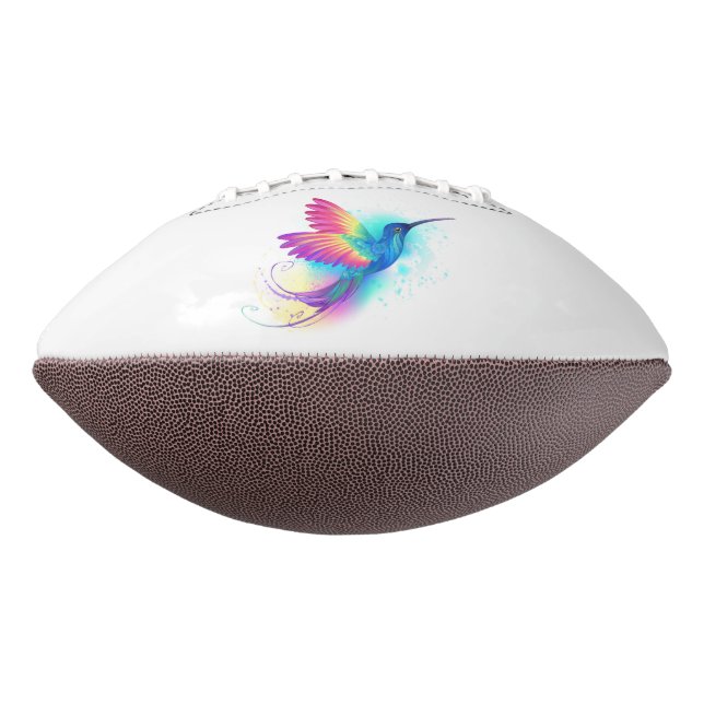 Exotic Rainbow Hummingbird Football (Gedreht 270)