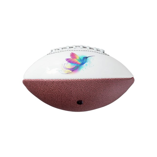 Exotic Rainbow Hummingbird Football (Gedreht 270)