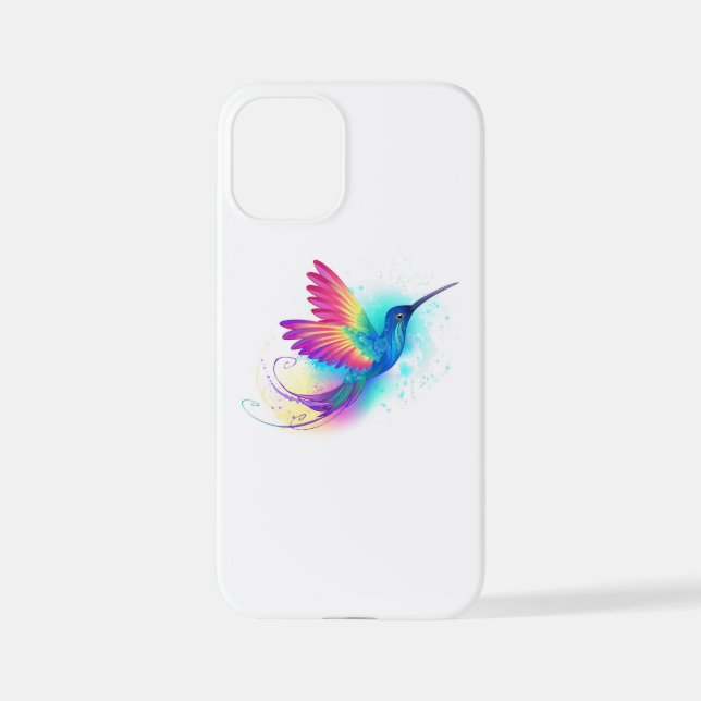 Exotic Rainbow Hummingbird iPhone Hülle (Rückseite)