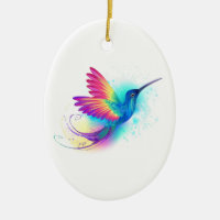 Exotic Rainbow Hummingbird