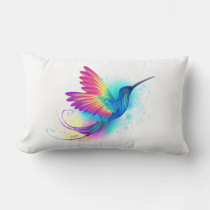 Exotic Rainbow Hummingbird Lendenkissen