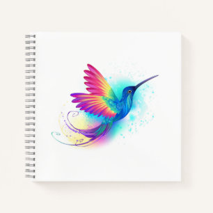 Exotic Rainbow Hummingbird Notizbuch