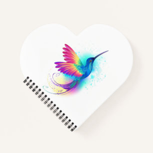 Exotic Rainbow Hummingbird Notizbuch