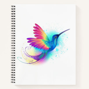 Exotic Rainbow Hummingbird Notizbuch