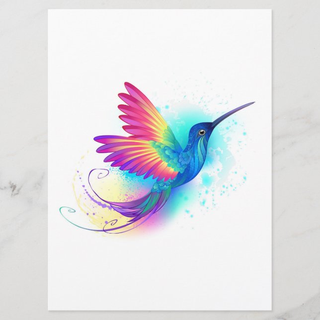 Exotic Rainbow Hummingbird Programm (Vorderseite)