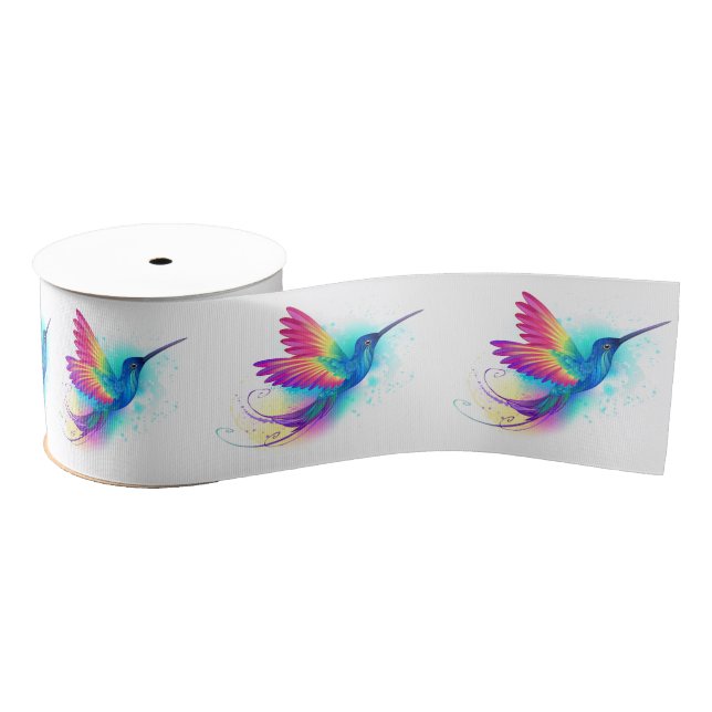 Exotic Rainbow Hummingbird Ripsband (Spule)
