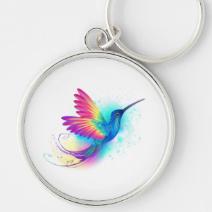 Exotic Rainbow Hummingbird Schlüsselanhänger