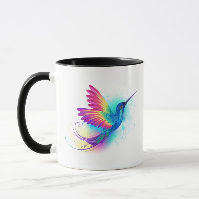 Exotic Rainbow Hummingbird Tasse (Links)