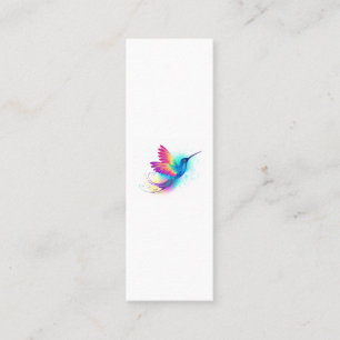 Exotic Rainbow Hummingbird Telefonnummerkarte