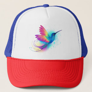 Exotic Rainbow Hummingbird Truckerkappe
