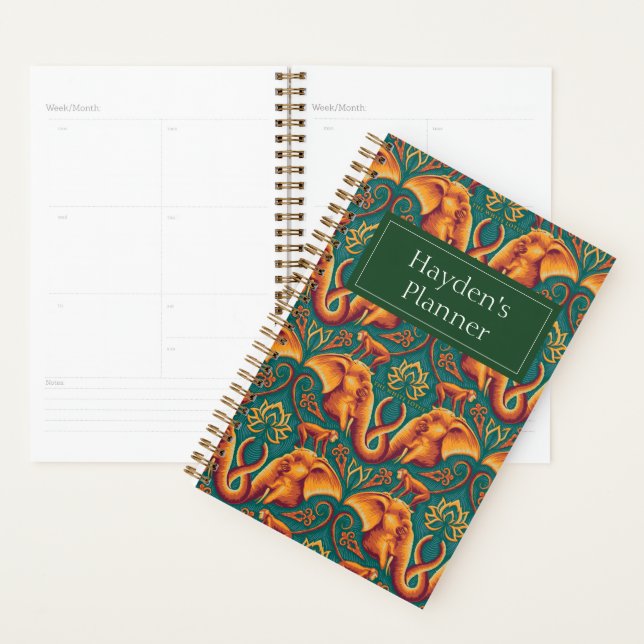 Exotic Safari TapestPattern - The White Lotus Planer (Anzeige)