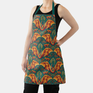 Exotic Safari TapestPattern - The White Lotus Schürze