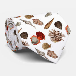 Exotic Seashell Beach Thema Krawatte
