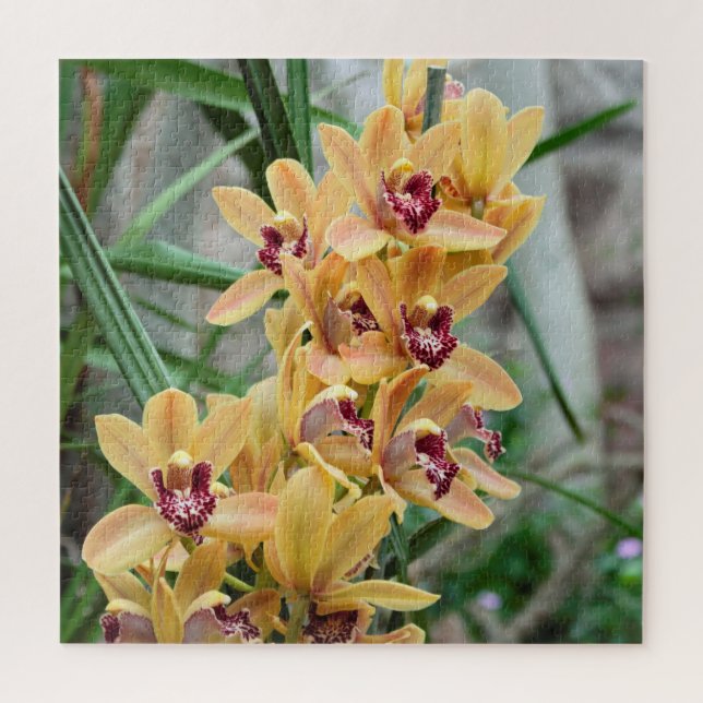 Exotic Star Orchids Puzzle (Vertikal)