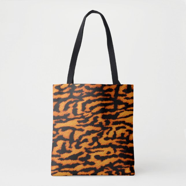 Exotic Strip Big Cat Safari Deep Orange (Vorderseite)