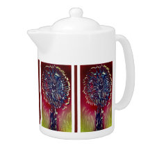 Exotic Tea Flower Teapot
