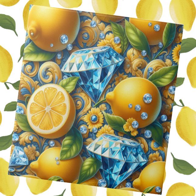 Exotic Tile Accents | Morrocan Mediterranean Lemon Fliese (Von Creator hochgeladen)