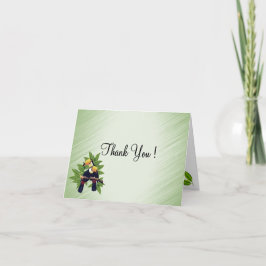 Exotic Toucans Vielen Dank, dass Sie im Inneren ve Dankeskarte