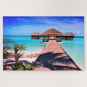 Exotic Tropical Beach Puzzle