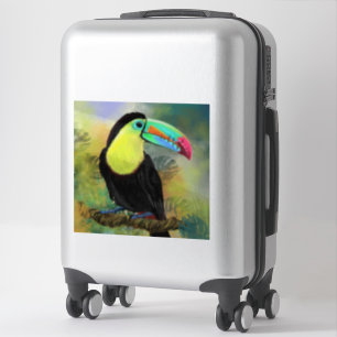 Exotic Tropical Toco Sticker - Toucan Bird