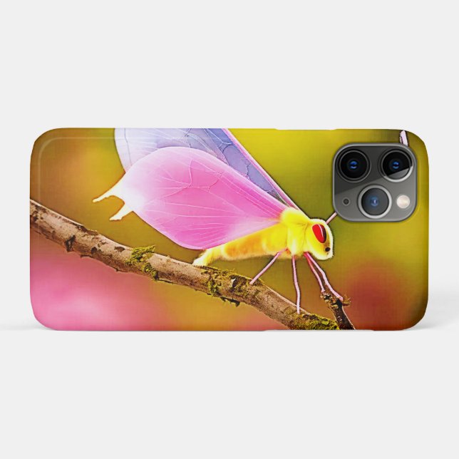 Exotic Winged Beauty Design Case-Mate iPhone Hülle (Rückseite (Horizontal))