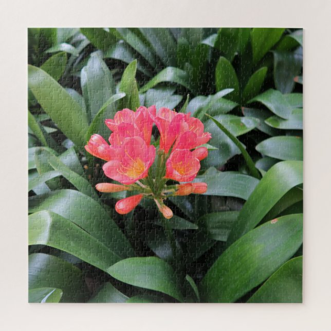 exotisch, Blatt, Sommer, Puzzle, blühend, tropisch Puzzle (Vertikal)