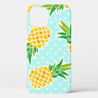Exotische Ananas: Blue Polka-Dot Fun. Case-Mate iPhone Hülle