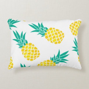 Exotische Ananas: Gelbe Freude. Dekokissen