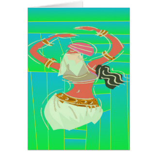 Exotische Bauchtänzerin