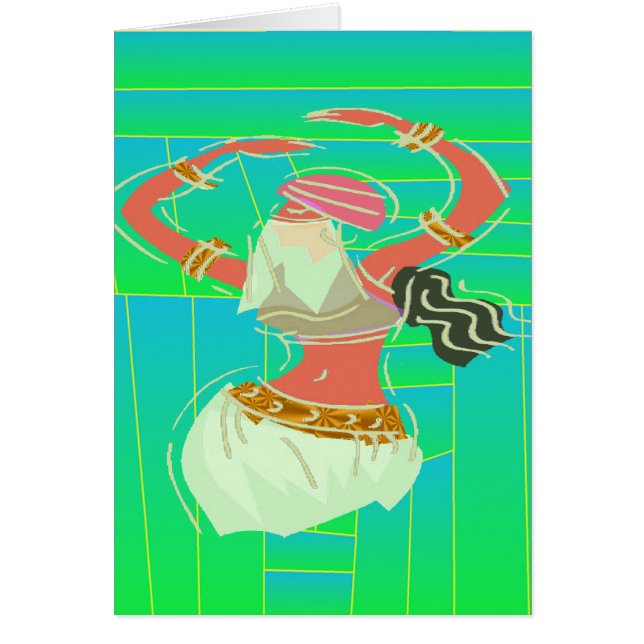 Exotische Bauchtänzerin (Vorne)