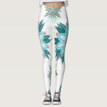 Exotische blaue Blume Mandala