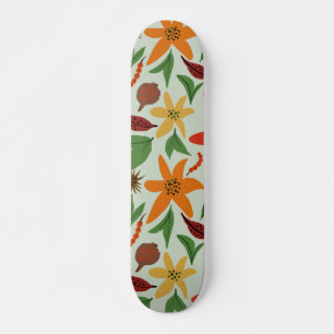 Exotische Blume Skateboard