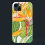 Exotische Blume Wasserfarbe iPhone 13 Hülle<br><div class="desc">Exotische Blume Aquarellkunst: Tim Oole</div>