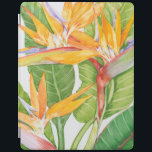 Exotische Blume Wasserfarbe iPad Hülle<br><div class="desc">Exotische Blume Aquarellkunst: Tim Oole</div>